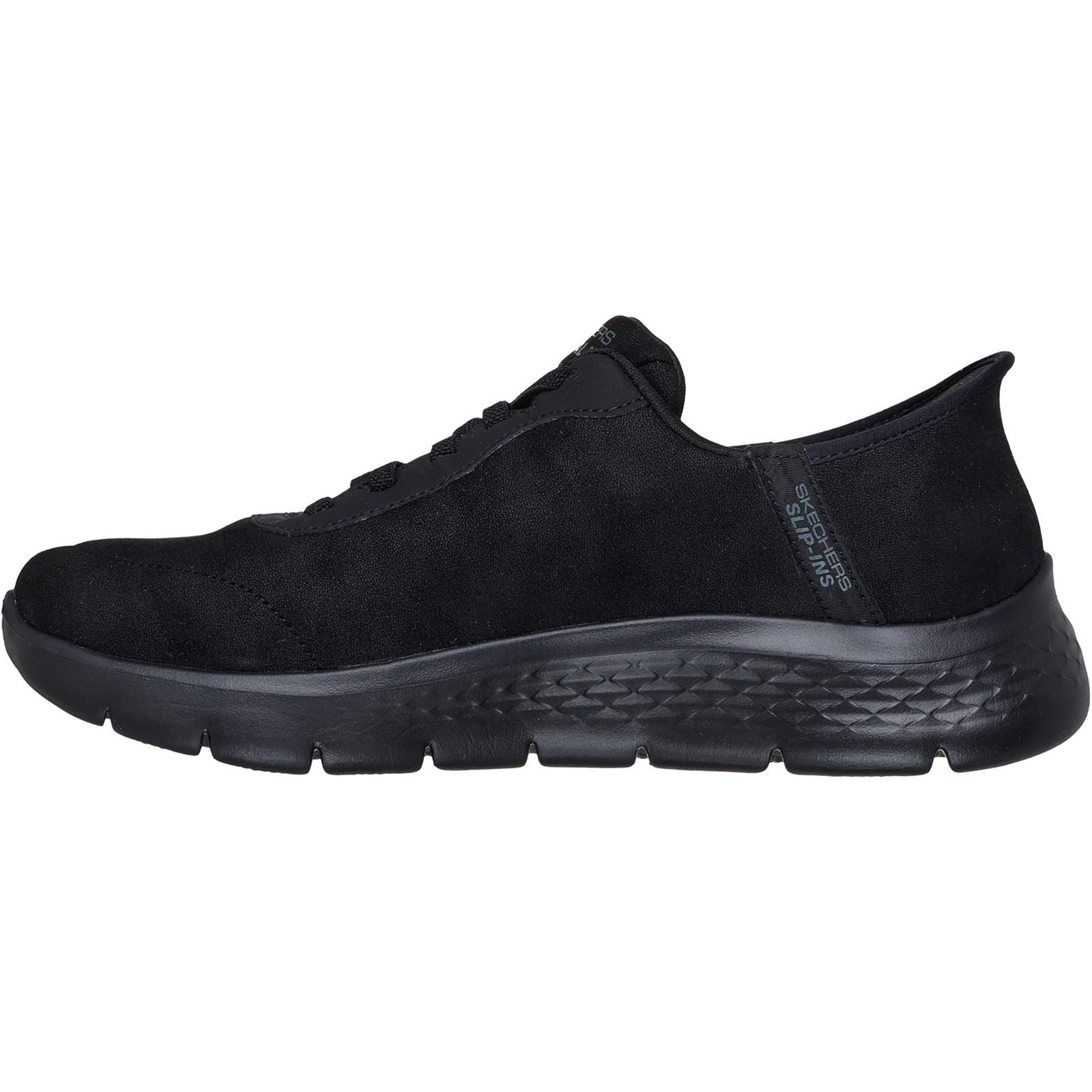 Skechers GO WALK Flex Smooth Motion Textile Men's Black Sneakers