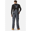 Dickies Everyday Bib and Brace Polyester Men's Grey Work Overall