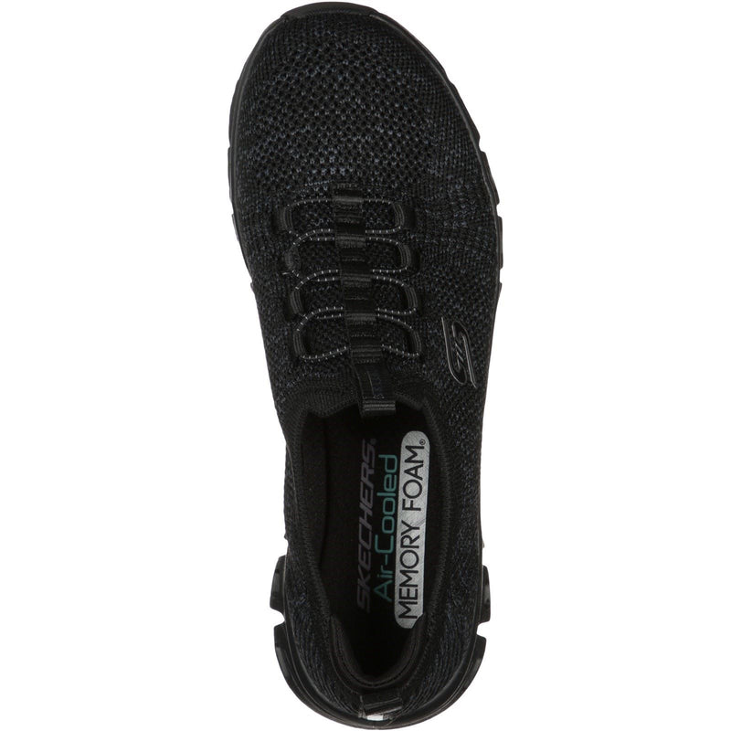 Skechers Glide Step Textile Women's Black Sneakers