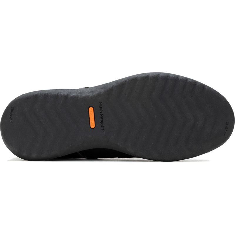 Hush Puppies The Good Leather Men's Black Sneakers