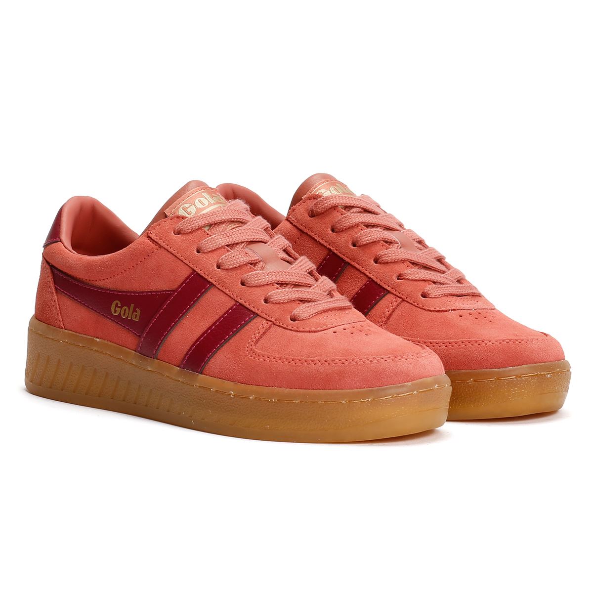 Gola Grandslam Suede Women's Clay/Cerise Sneakers
