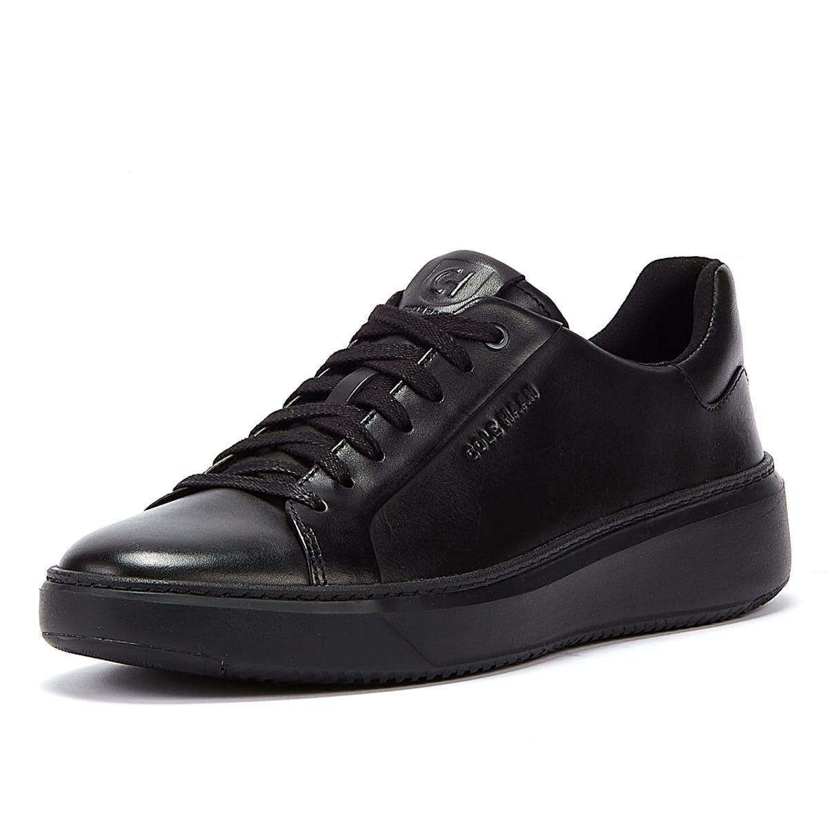 Cole Haan Grandprø Topspin Leather Men's Black Sneakers