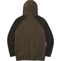 Caterpillar Raglan Cotton Men's Moss Hooded Sweatshirt