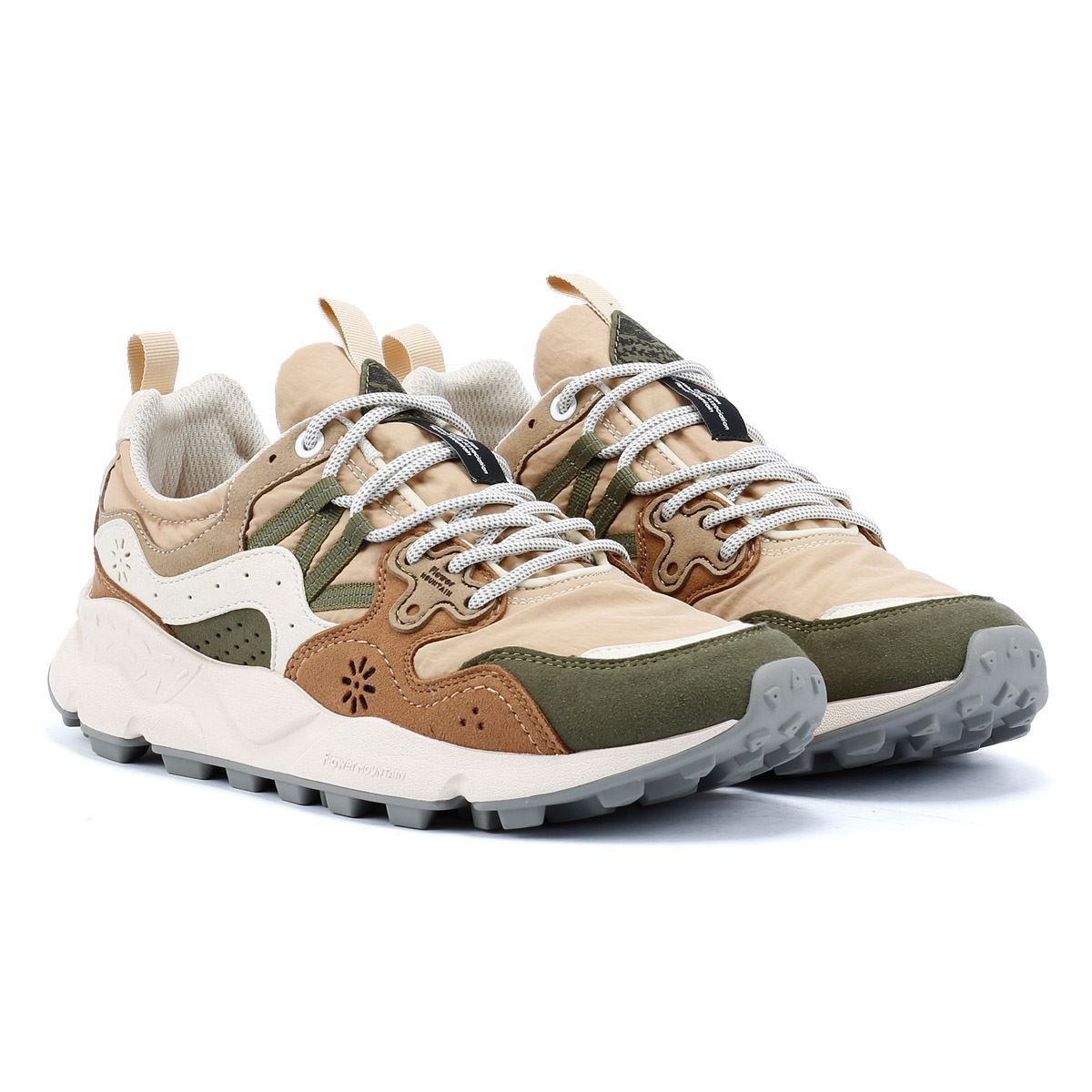 Flower Mountain Yamano 3 Men's Beige Sneakers