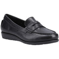 Hush Puppies Shelby Leather Women's Black Loafers