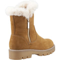Hush Puppies Ambre Suede Women's Tan Winter Mid Calf Boots