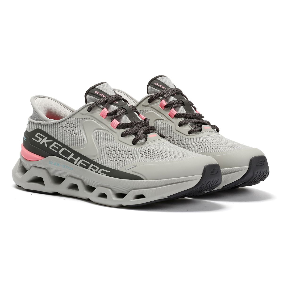 Skechers Slip-Ins Glide Step Altus Mesh Women's Gray Sneakers