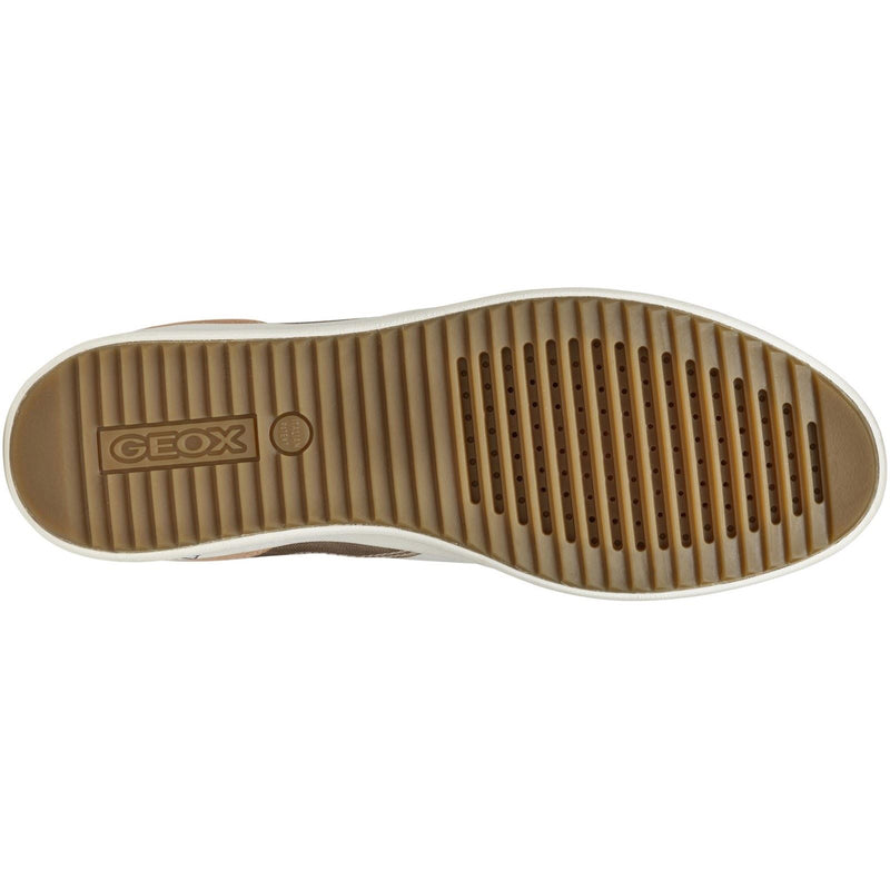 Geox D BLOMIEE Women's Optic White/Nude Sneakers