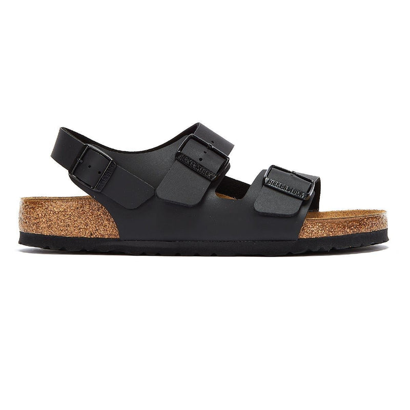 Birkenstock Milano Birko Flor Black Narrow Sandals