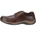 Hush Puppies Derek Leather Men's Coffee Lace-Up Shoes