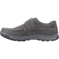 Hush Puppies Casper Leather Men's Grey Nubuck Loafers