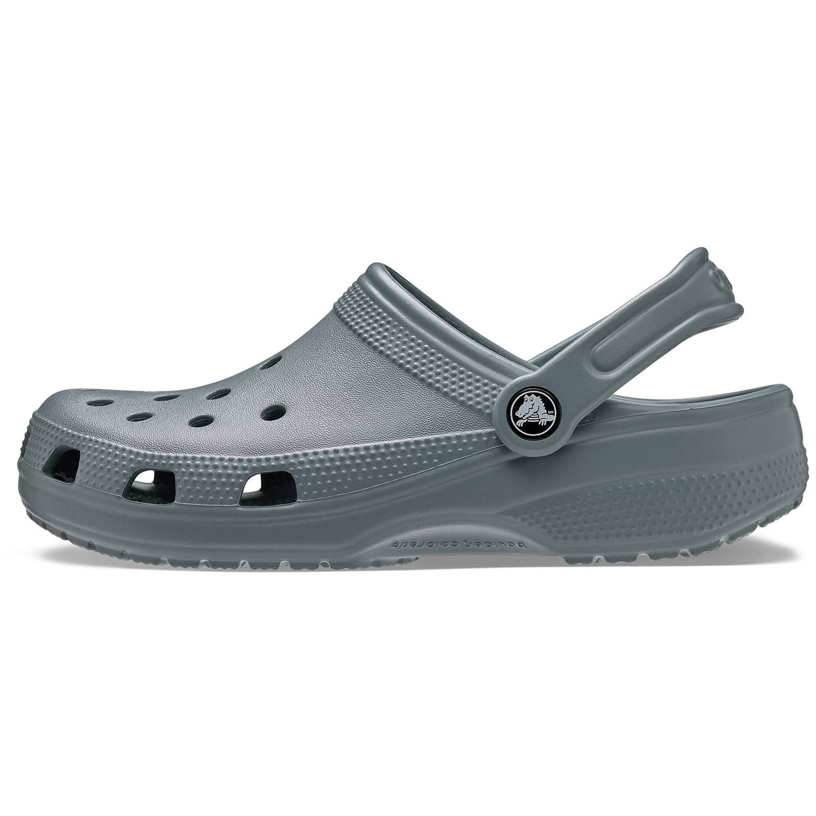 Crocs Classic Thermoplastic Men's Concrete Clogs