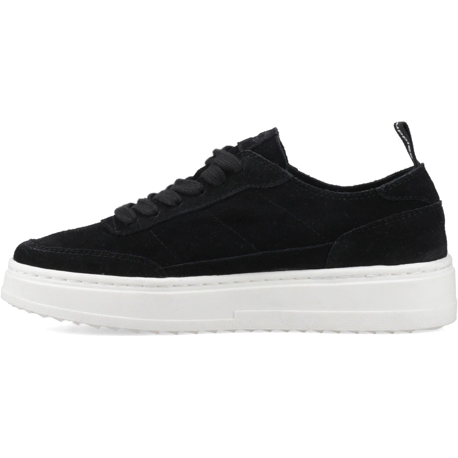 Hush Puppies Nesta Leather Women's Black Standard Trainers