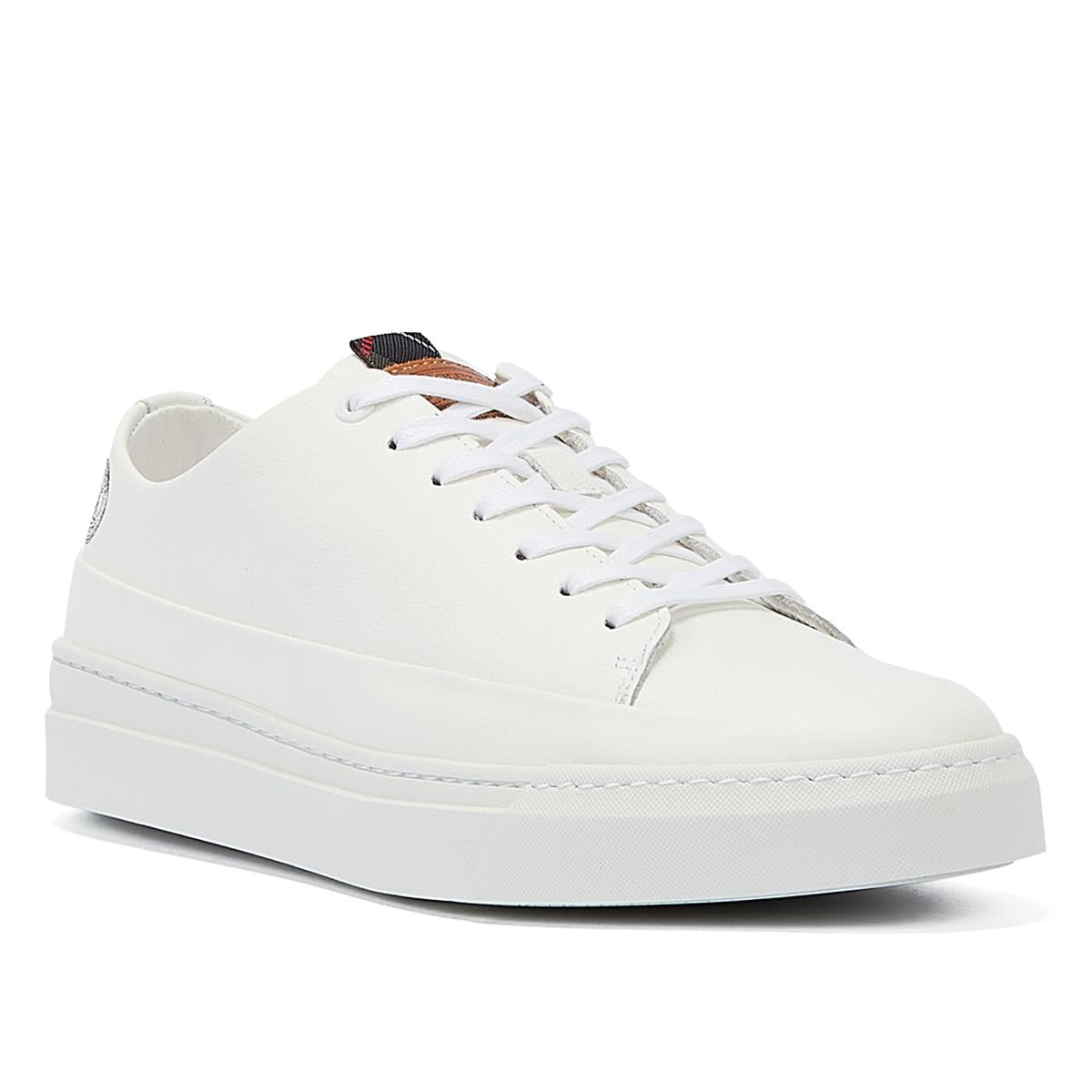 Barbour Lago Men's White Sneakers