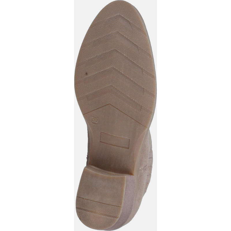 Hush Puppies Isobel Leather Women's Taupe Boots