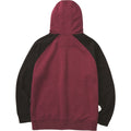 Caterpillar Raglan Cotton Men's Red Hooded Sweatshirt