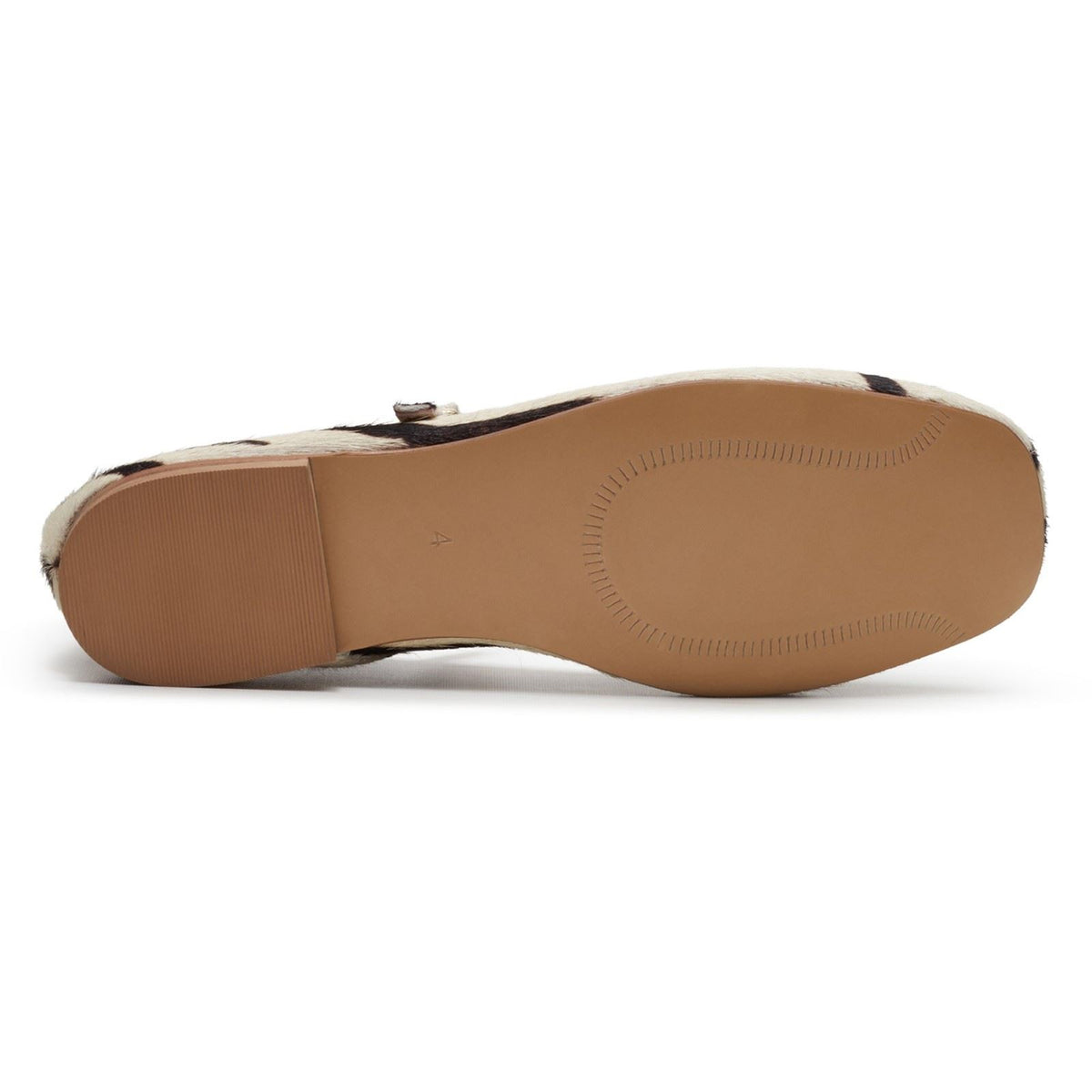 Hush Puppies Pasha Leather Women's Zebra Flats