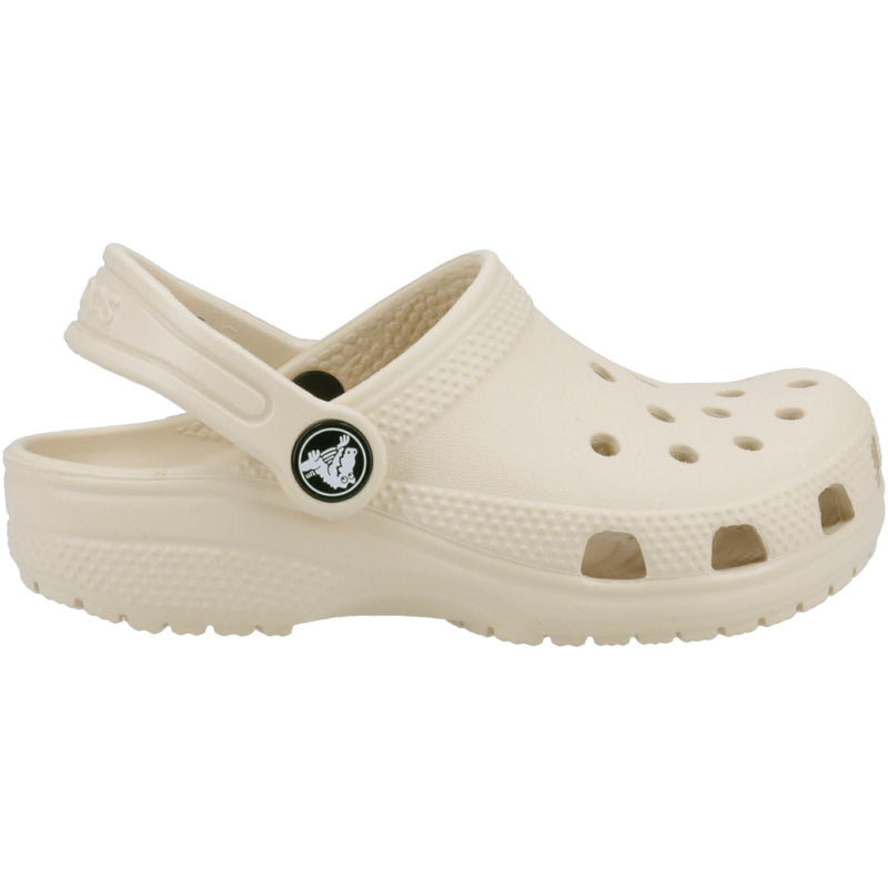 Crocs Kids' Classic Synthetic Bone Loafers