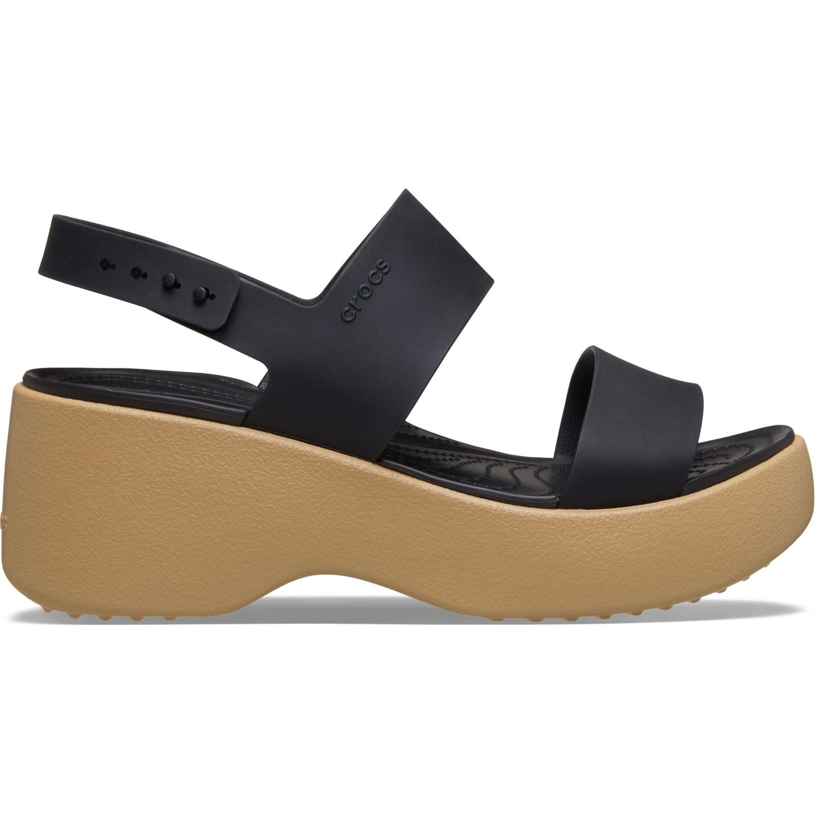 Crocs Brooklyn Sky EVA Women's Black/Cashew Sandals