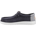 HEYDUDE Wally Jute Jute Men's Black/Granite Grey Moccasins Shoes