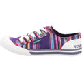 Rocket Dog Jazzin Cotton Women's Purple Multi Sneakers