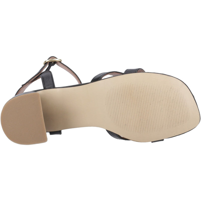 Hush Puppies Nalani Leather Women's Black Sandals