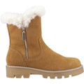 Hush Puppies Ambre Suede Women's Tan Winter Mid Calf Boots