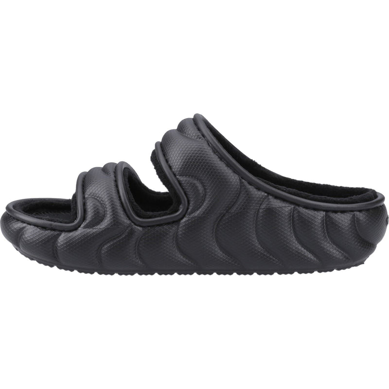 Crocs Classic Cozzzy Overpuff Synthetic Women's Black Sandals