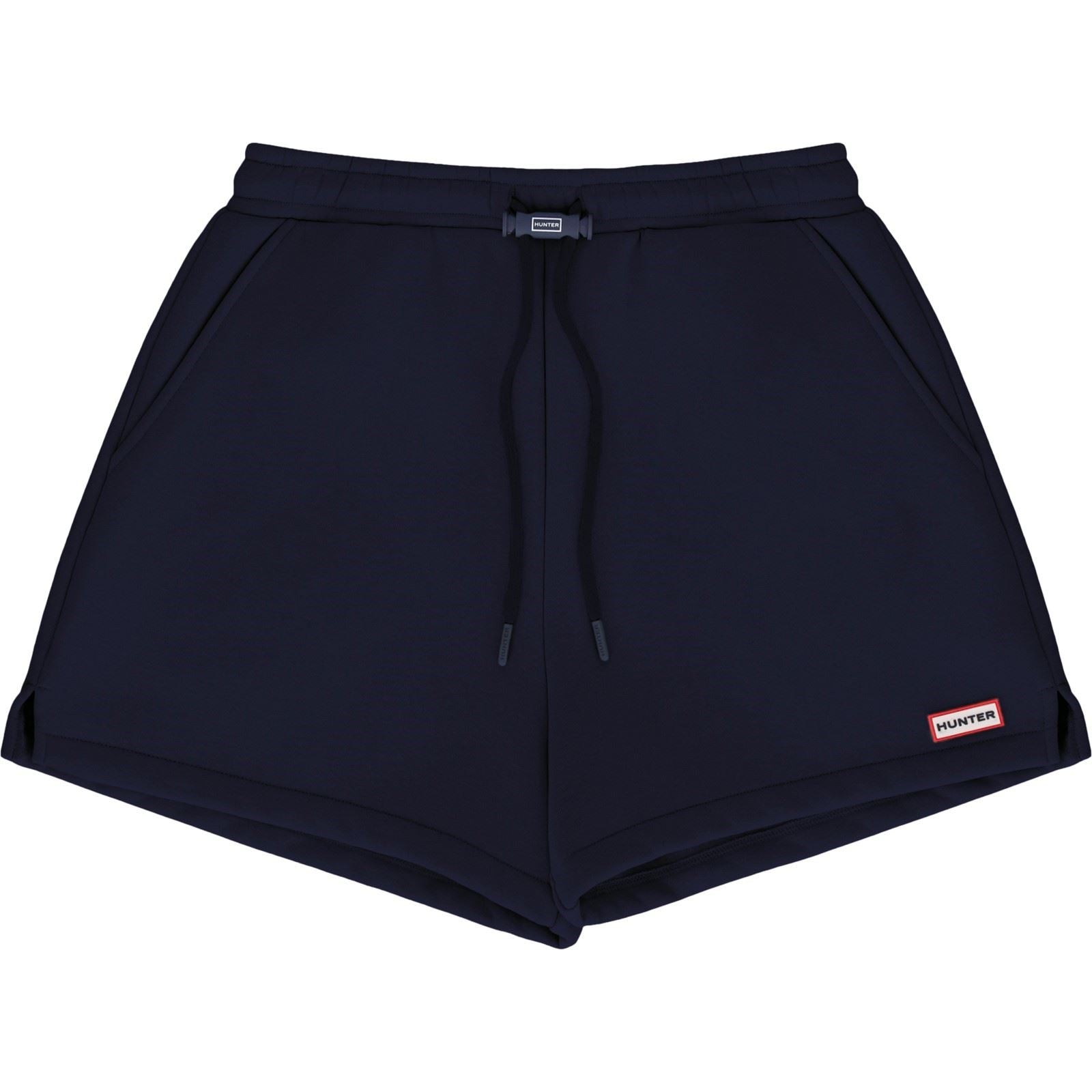 Hunter Lunan Cotton Women's Blue Mid-Length Shorts
