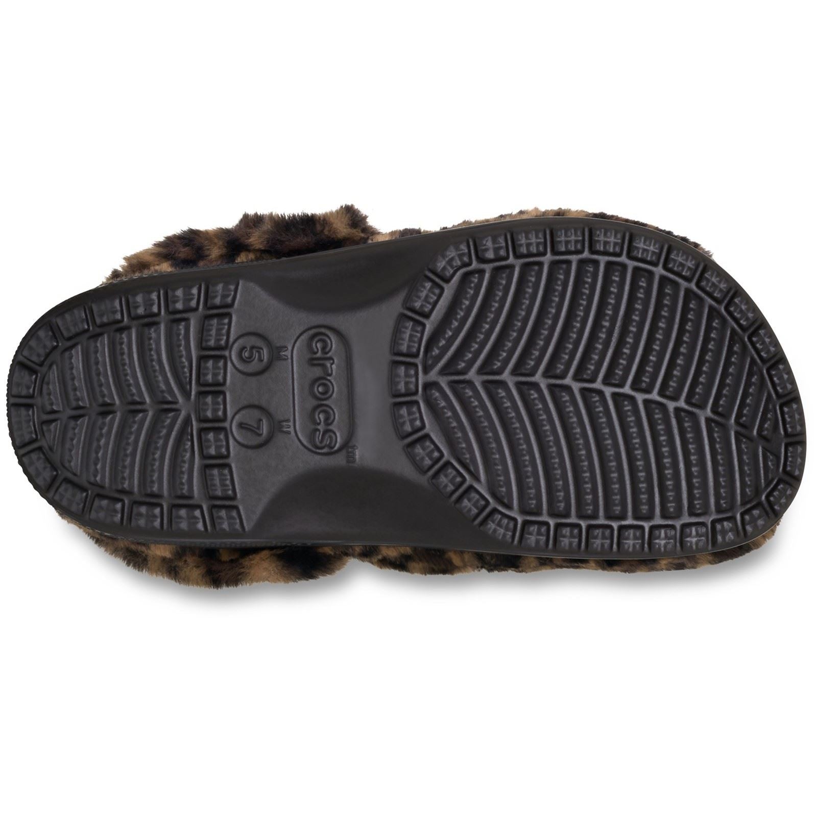 Crocs Classic Unfurgettable Clog Polyester Blend Women's Leopard Clogs