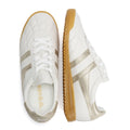 Gola Stadium Leather Women's White/Gold Sneakers