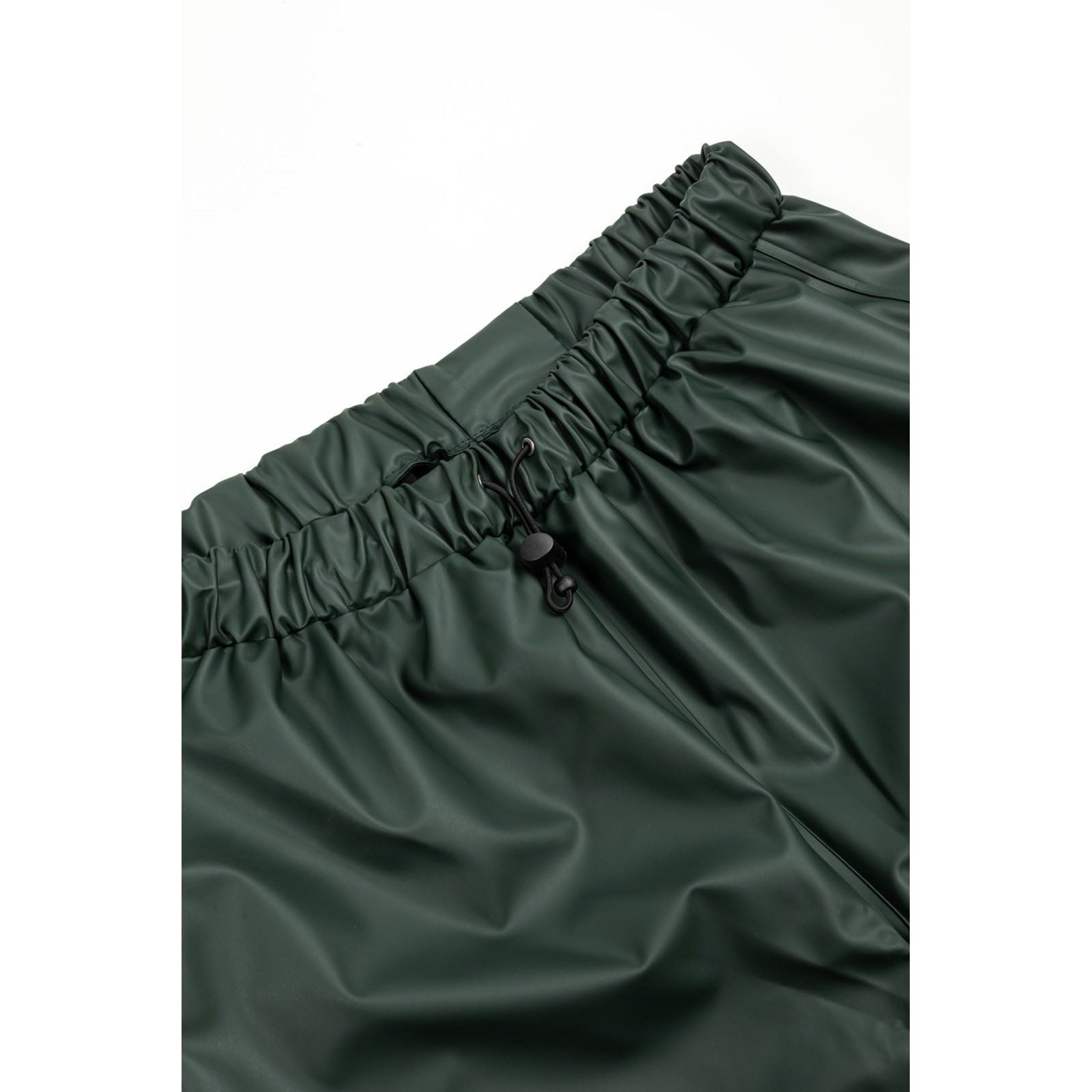 Helly Hansen Workwear Voss Polyester Unisex Adults Green Rain Trousers