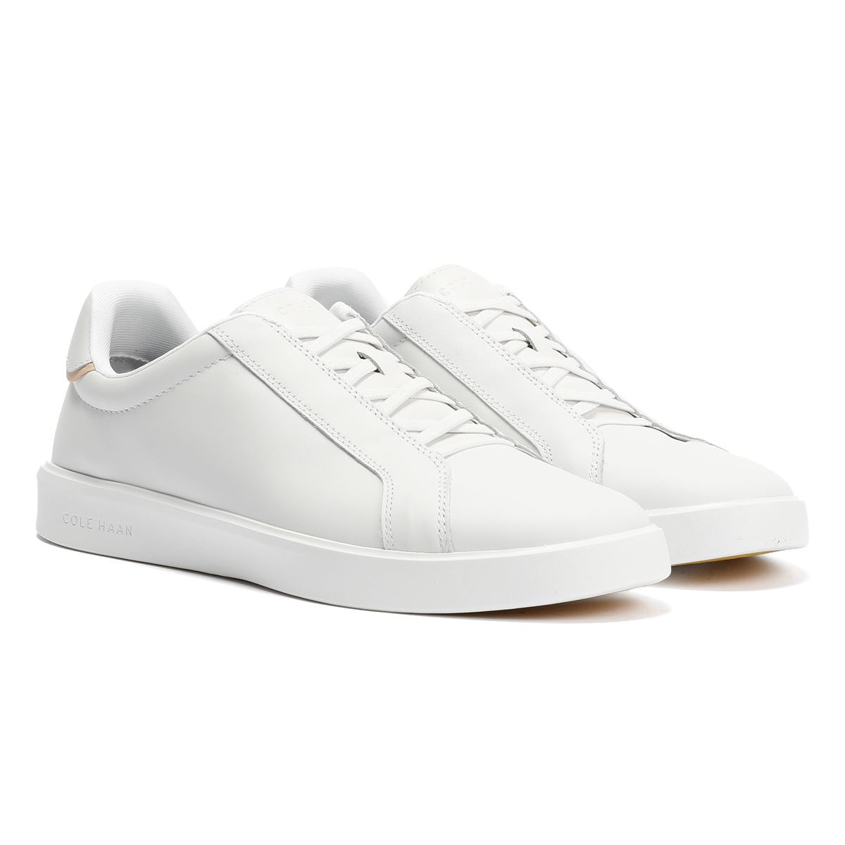 Cole Haan Grand Crosscourt Nubuck Men's Optic White/Natural Sneakers