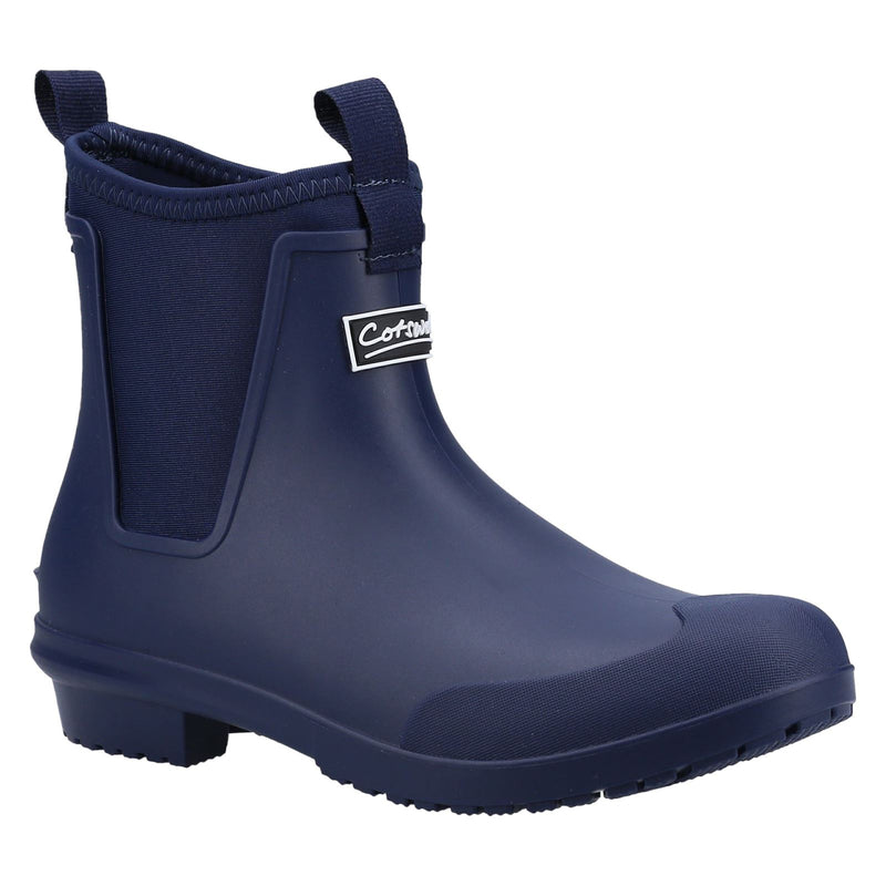 Cotswold Grosvenor Synthetic Navy Wellington Boots