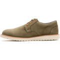 Hush Puppies Jenson Oxford Leather Men's Olive Lace-Up Shoes