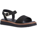 Hush Puppies Cassie Nubuck Women's Black Sandals