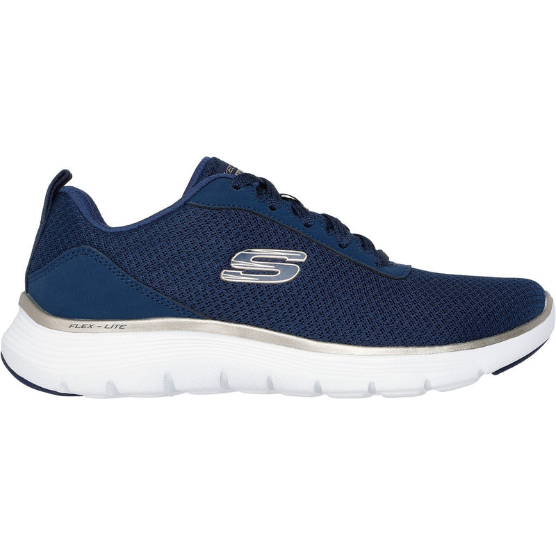 Skechers Flex Appeal 5.0 Uptake Textile Women's Navy/Gold Sneakers