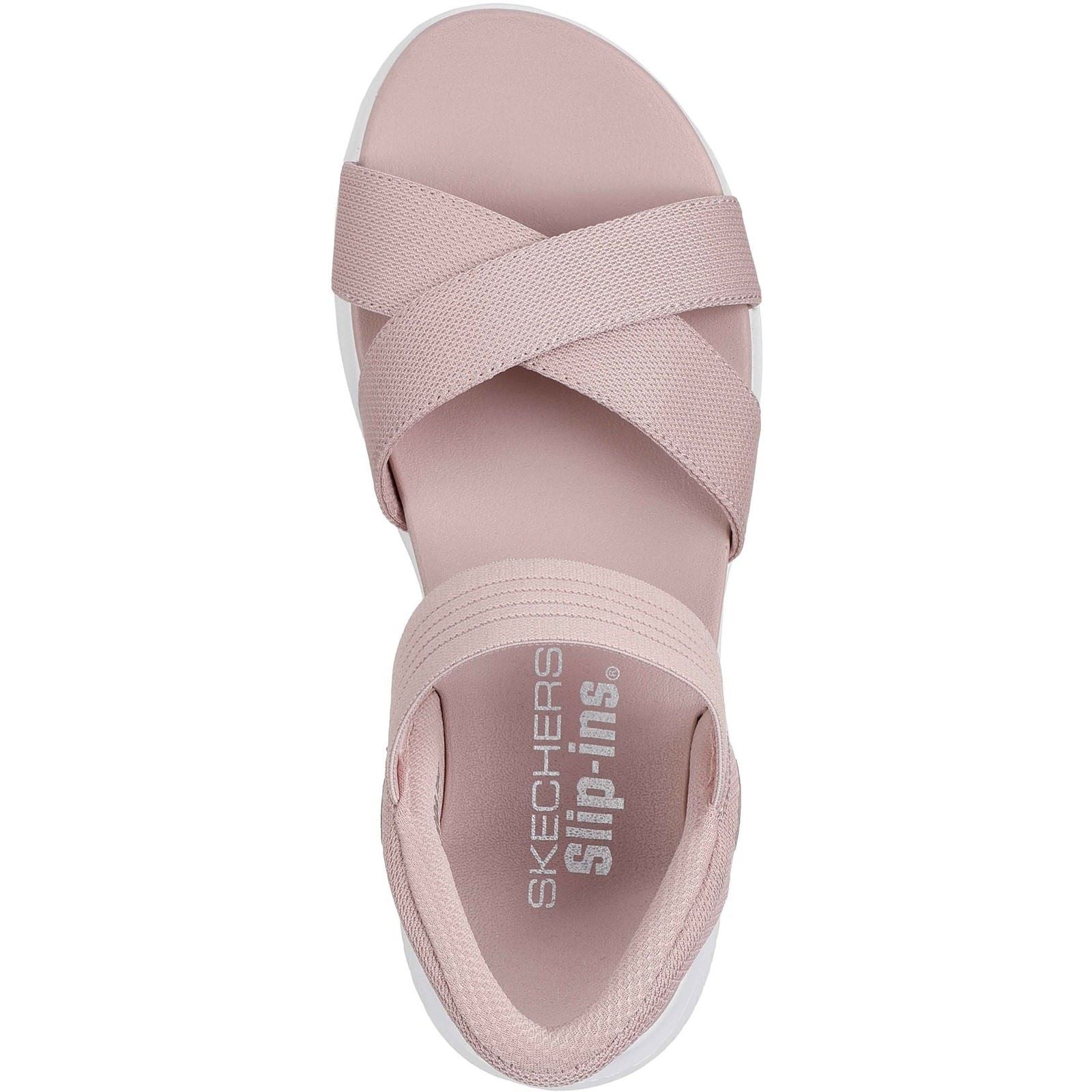Skechers Ultra Flex 3.0 - Never Better Textile Women's Blush Standard Sandals
