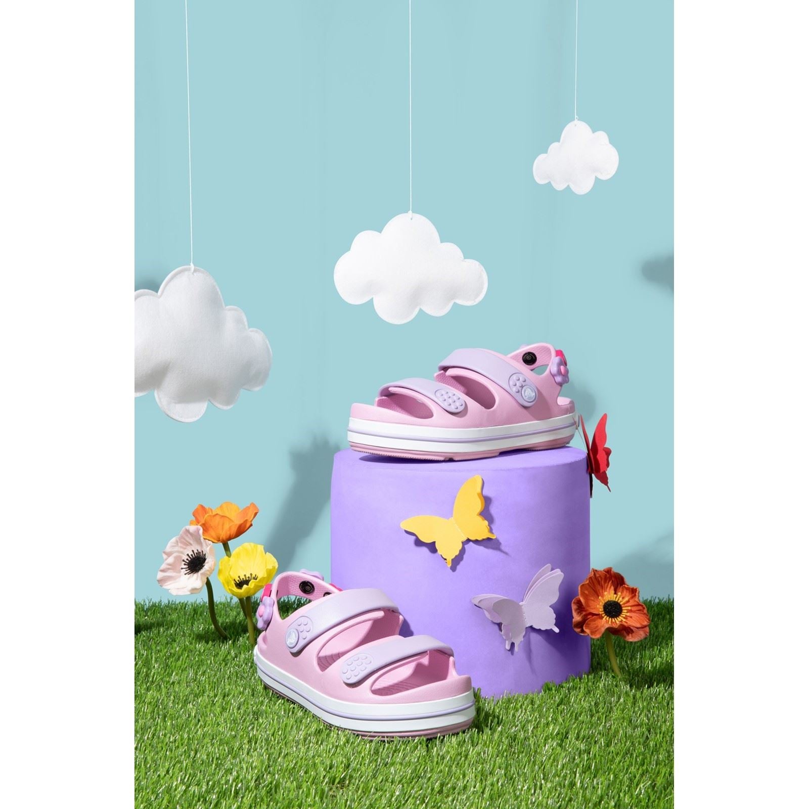 Crocs Crocband Play Synthetic Ballerina/Lavender Sandals