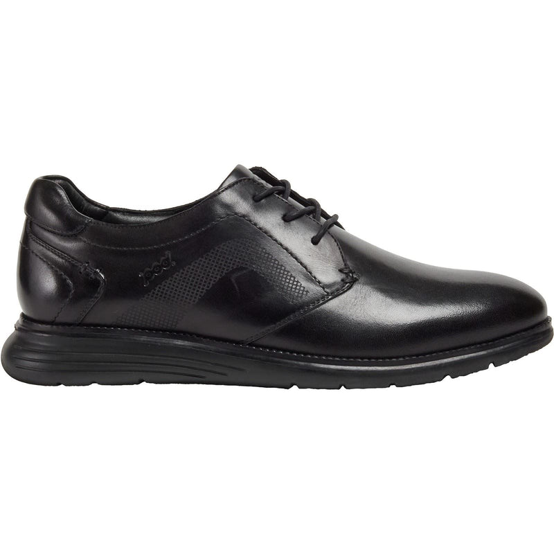 Pod Aston Leather Men's Black Lace-Up Shoes