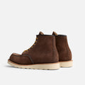 Red Wing 6 Inch Moc Toe Suede Men's Chocolate Boots