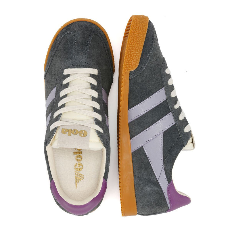 Gola Elan Suede Women's Storm/Foxglove Sneakers