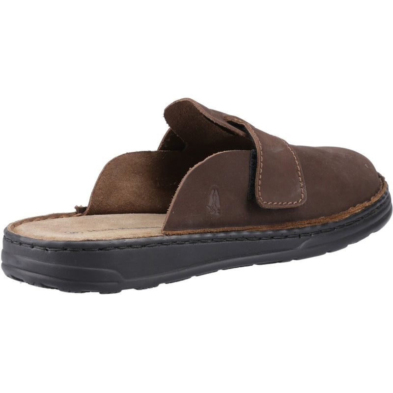 Hush Puppies Edward Leather Men's Brown Mules