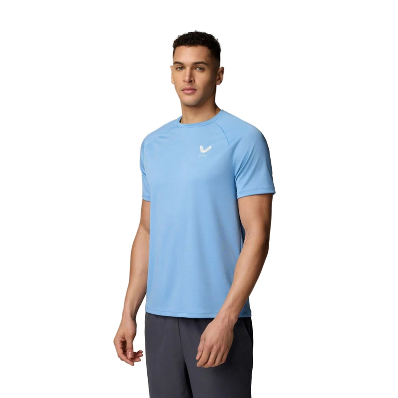 Castore Adapt Training T-Shirt Polyester Men's Blue Activewear T-Shirts