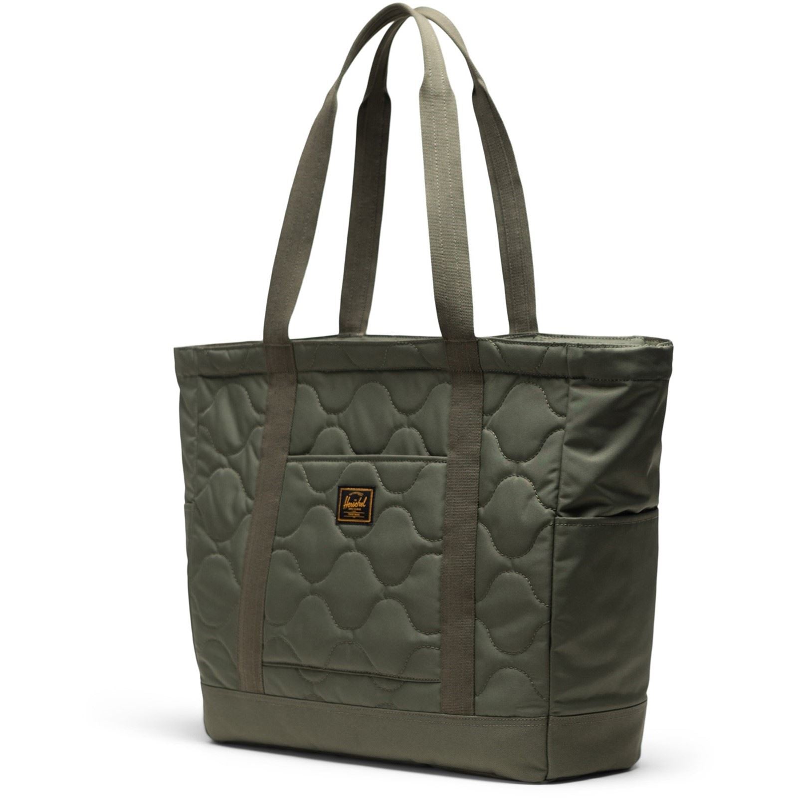 Herschel Bags Herschel Heritage Quilted Capsule Tote Polyester Unisex Adults Green Tote Bag - One Size