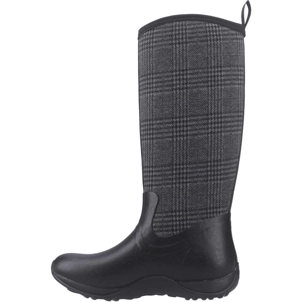 Muck Boots Arctic Adventure Rubber Women's Black/Plaid Winter Knee High Boots