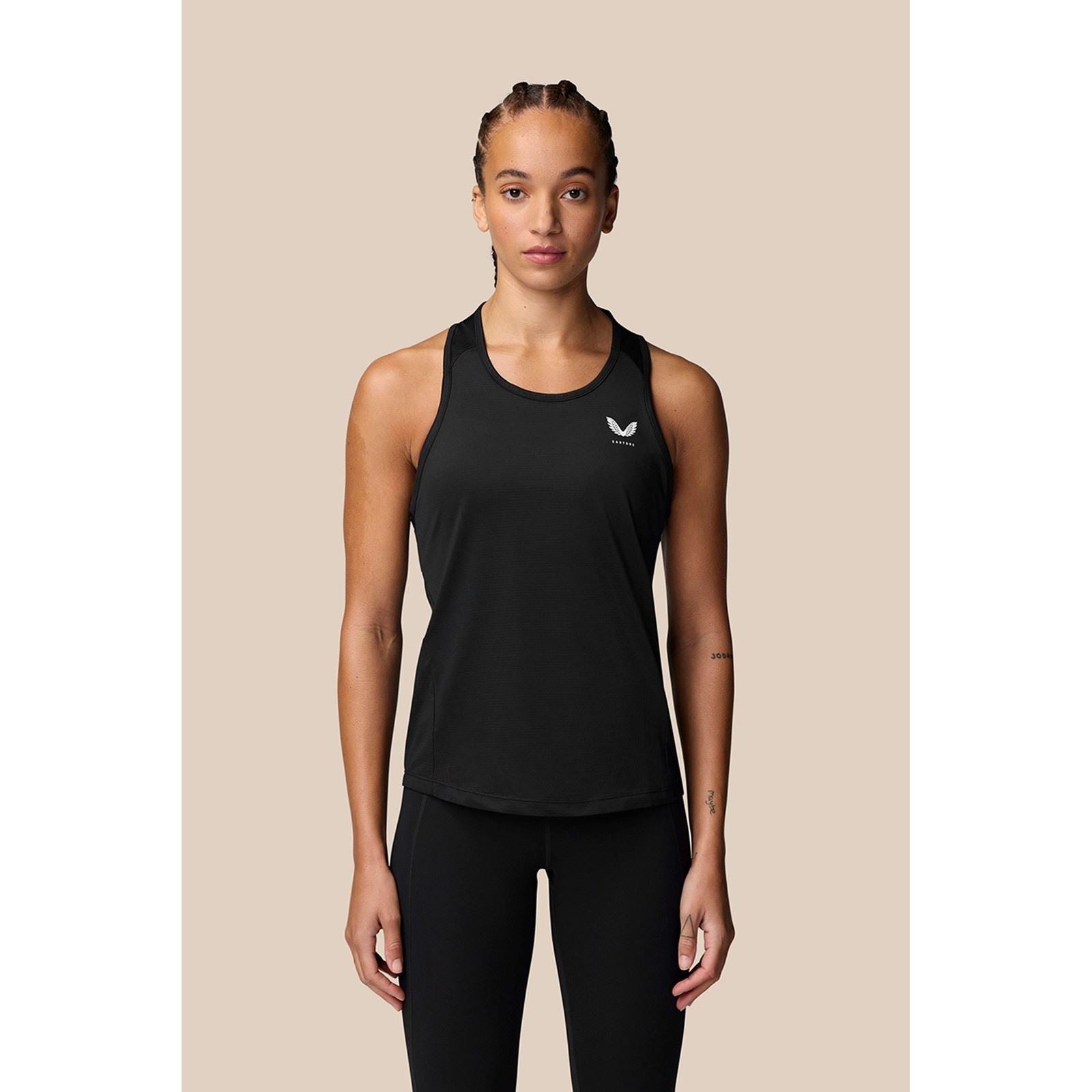 Castore Tank Top Synthetic Women's Black