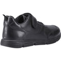 Hush Puppies Alfie Bungee Snr Leather Boys's Black Shoes