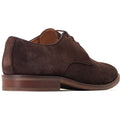 Base London Bronte Leather Men's Dark Brown Oxford Shoes