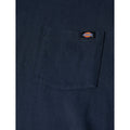 Dickies Pocket Long Sleeve Cotton Men's Blue T-Shirt